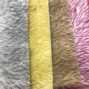 x112 100% polyester faux fur fabric