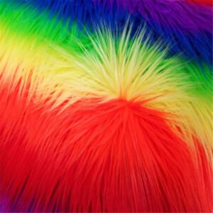 x115 long pile plush faux fur