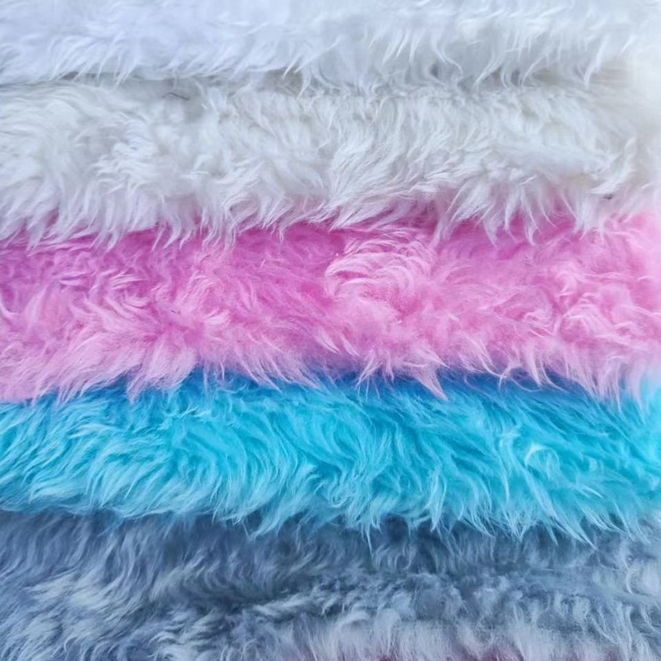 x121 150cm 500g/m printed faux fur fabric x121 150cm 500g/m printed faux fur fabric