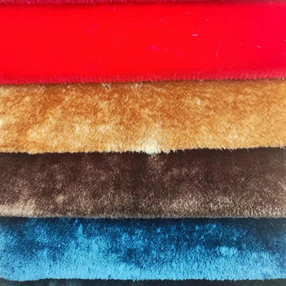 x121 150cm 500g/m printed faux fur fabric x121 150cm 500g/m printed faux fur fabric