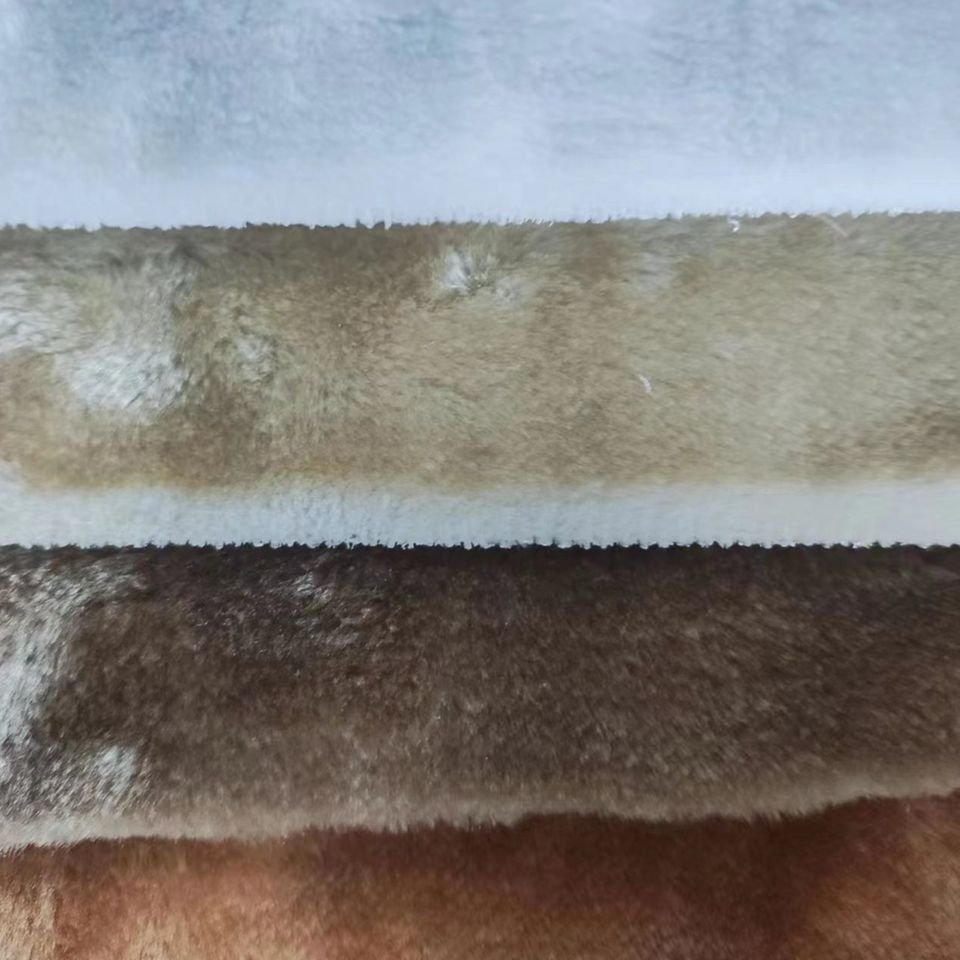 x121 150cm 500g/m printed faux fur fabric x121 150cm 500g/m printed faux fur fabric