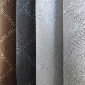 x135 printed suede with 4mm foam backing