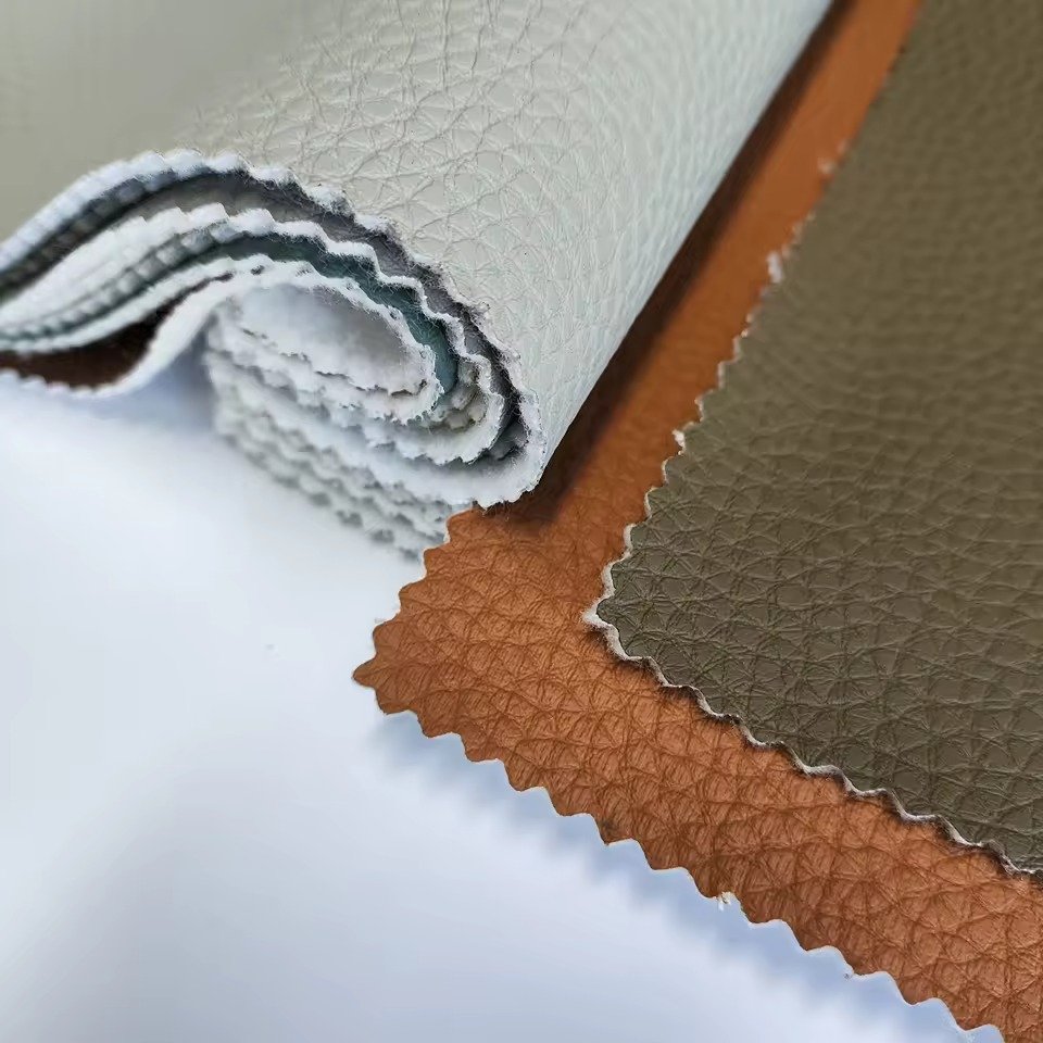 x14 pu embossed pattern furniture leather