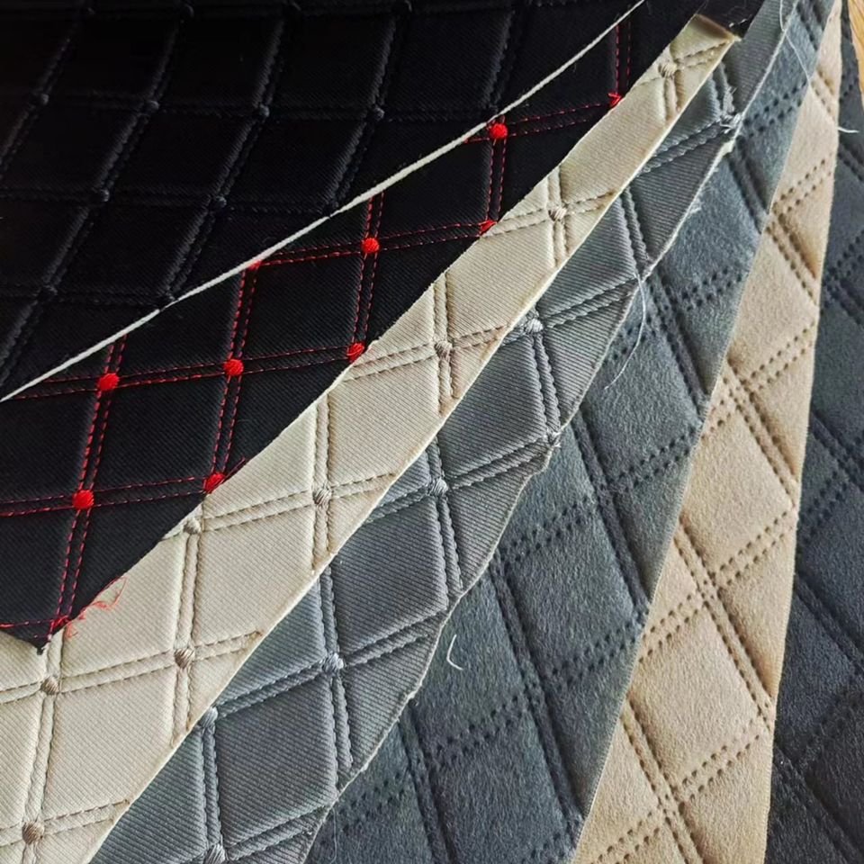 x141 diamond design embroidered auto fabric x141 diamond design embroidered auto fabric