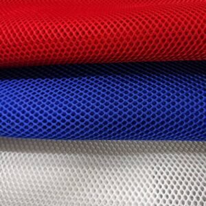 x146 150cm warp knitted polyester sandwich mesh fabric