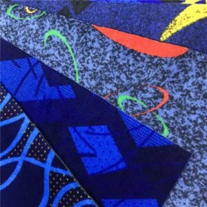 x51 printed plush auto fabric for car seats