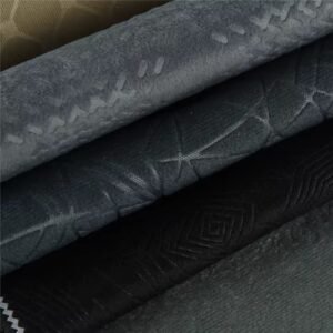 x71 embossed velvet fabric