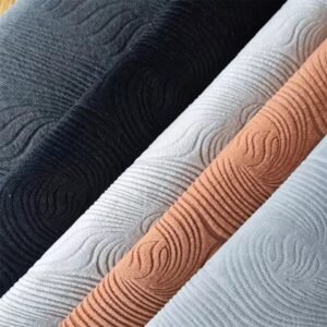 x73 warp knitted burnout fabric