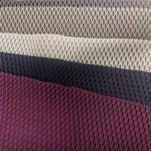 x95 polyester mesh fabric with 4mm foam backing