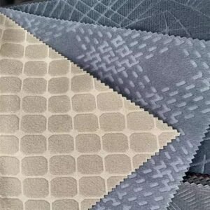x41 100% polyester deep embossed auto fabric
